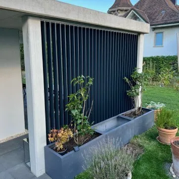 Brise-vue avec lames 20mm