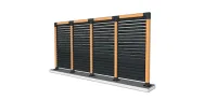 Vignette de l'article : Devis en ligne de votre brise vue avec une structure 90 mm