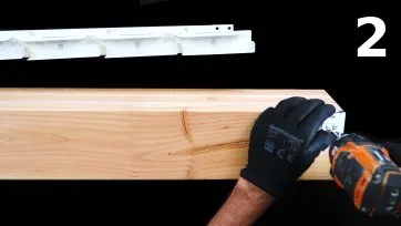 Fixer la butée de départ