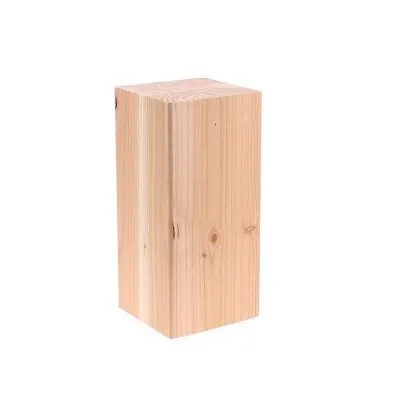 Poteau lamellé-collé Douglas 90x90mm - Naturel sans traitement