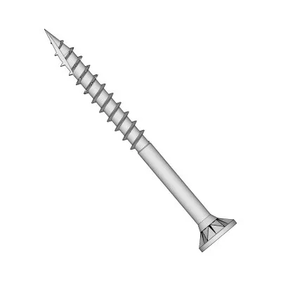 Vis bois tête fraisée Inox A4 - TTSFS6.0X70 - CDT 100 vis - Réf. 74473