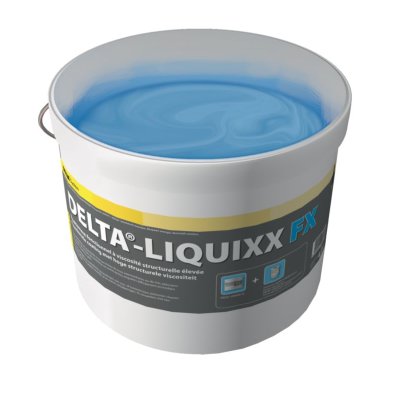Résine acrylique d'étanchéité à l'air - DELTA-LIQUIXX FX - CDT : seau de 4L - Réf. 02204823
