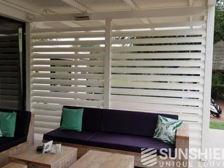 Clôtures à persienne 150-EL, Golfclub Helmond, NL