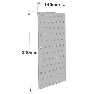 Plaques Perforées - Réf. NP20/140/240