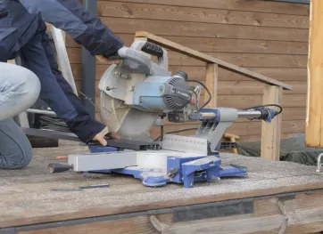 Découpes des lames avec une scie circulaire