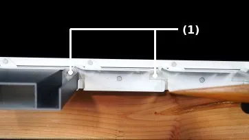 Renfort de fixation&nbsp;: 2ème possibilité
