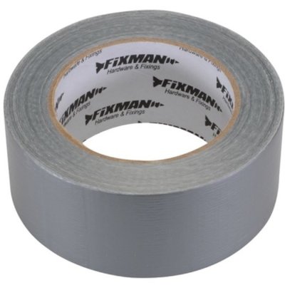 Adhésif toilé robuste argent - Réf. 189098