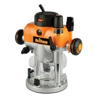 Défonceuse de précision bi-mode plongeante 2 400 W - TRA001 - Réf. 330165