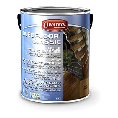 OLEOFLOOR CLASSIC : Huile avivante haute performance pour les ouvrages en bois d'intérieur - Réf. 278
