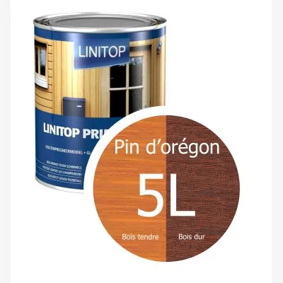 LINITOP PRIM & FINISH : Lasure d'imprégnation transparente. - Réf. L372