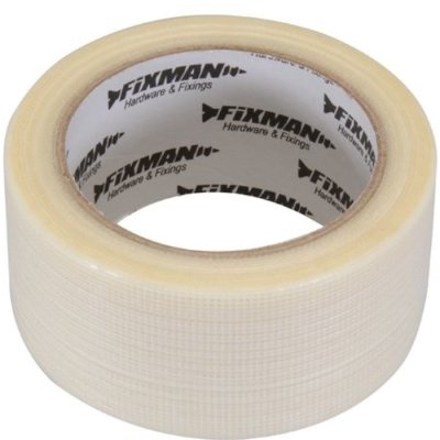 Adhésif toilé robuste transparent - Réf. 190469