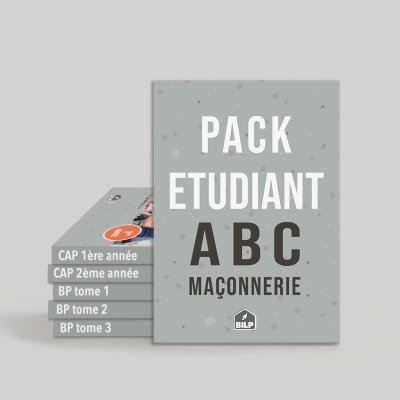Pack ETUDIANT : cours de Maçonnerie, CAP, BP et BAC PRO (TÉLÉCHARGEMENT)