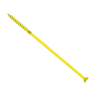 Vis à bois structurelle - tête fraisée - filetage partiel - SWC10.0X320 - Réf. 75377