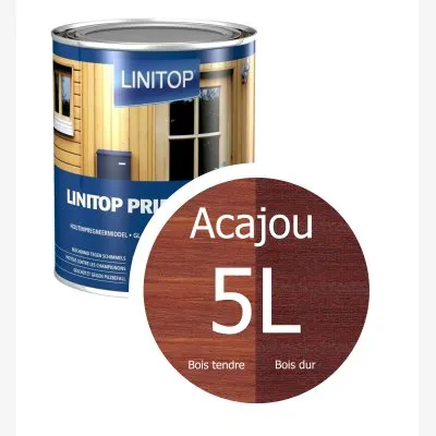 LINITOP PRIM & FINISH : Lasure d'imprégnation transparente. - Réf. L357