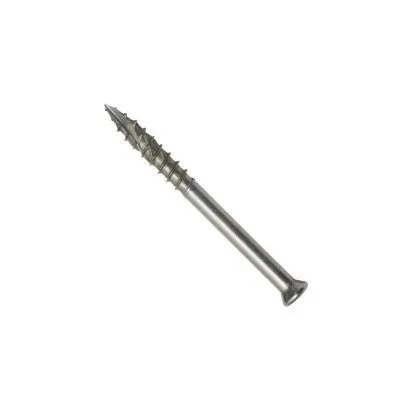 Vis pour lames de terrasse bois, petite tête fraisée. - Réf. 1814555015