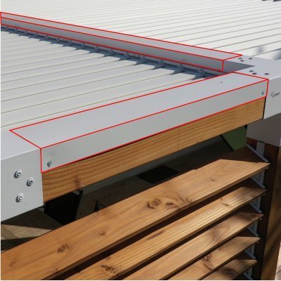 Couvertines aluminium - Réf. SND-COUV-9010