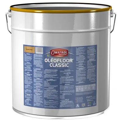 OLEOFLOOR CLASSIC : Huile avivante haute performance pour les ouvrages en bois d'intérieur - Réf. 282