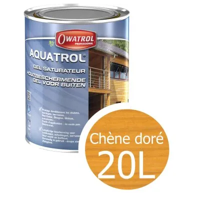 AQUATROL : saturateur de rénovation pour terrasses et bardages anciens - Réf. 879