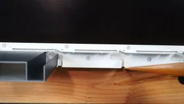 Renfort de fixation : 2ème possibilité