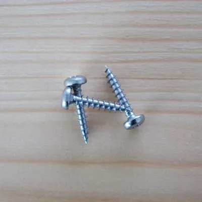 Vis bois et panneaux à tête ronde TORX - INOX A2 - GRIS - D4 x L20 pour la fixation des lames SUNDIY (bois et alu)