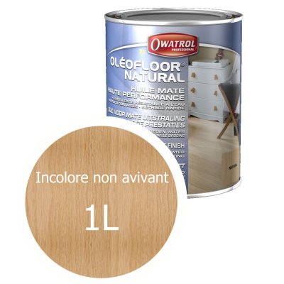 OLEOFLOOR NATURAL : huile mate haute performance - Réf. 283