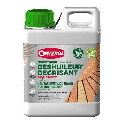 AQUANETT : Gel déshuileur et dégrisant pour tous les bois - Réf. 560