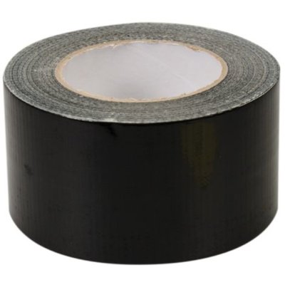 Adhésif toilé robuste noir - Réf. 189896