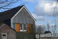 Vignette de l'article : Rectangle triangle, 145E, Maison de campagne moderne, Groessen (NL)