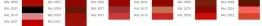 Nuance de rouge