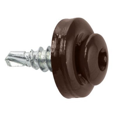 Fixation des lames ALUMINIUM - avec joint EPDM - tête colorée - Réf. WSBP-T-48019-8017_10