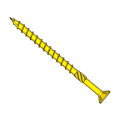Vis à bois structurelle - tête fraisée - filetage partiel - SWC8X120 - Réf. 75354