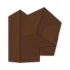 Connecteur SUNDIY pente 20° Corten RAL 8011 - 120mm à 3 directions - Forme L3