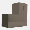 Connecteur SUNDIY Gris beige RAL 7006 - 90mm à 3 directions - Forme L