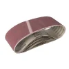 Lot de 5 bandes abrasives corindon grain 180mm - TAS180G - Réf. 104901