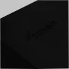Marque SUNDIY visible sur le connecteur Noir mat RAL 9005 - 120mm en T, 4 directions