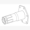 Platine hexagonale M16 89x5mm - Réf. 58301