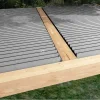 Vue des mécanismes SUNDIY 20 mm et lames en aluminium coloris RAL 7016 fixées