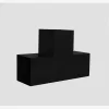 Connecteur SUNDIY noir mat RAL 9005 - 90mm à 3 directions - Forme T