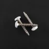 Vis bois et panneaux à tête ronde PZ - INOX A2 - BLANC - D 3.5 x L20 pour fixer les lames SUNDIY (bois et alu)