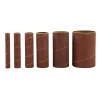 Lot de 6 manchons de ponçage corindon grain 80mm - TSS80G - Réf. 578665