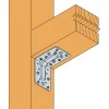 Équerres renforcées SPÉCIALES symétriques pour le BOIS - Réf. ABR105