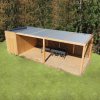 Pool house et pergola bioclimatique avec les kits de lames orientables SUNDIY RAL 9006