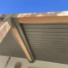 Application du connecteur SUNDIY Gris Taupe RAL 7006 - 120mm en T pour 4 directions