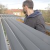 Montage des lames aluminium RAL 9006 sur les mécanismes SUNDIY