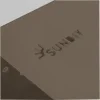 Marque SUNDIY visible sur le connecteur Gris Taupe RAL 7006 - 120mm en T, 4 directions