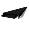 Lame XL aluminium 29mm, longueur 3m, RAL9005 structuré NOIR MAT