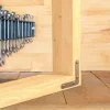 Vis pour lames de terrasse bois, tête bombée, inox A2, D5 L50 - Réf. 49155