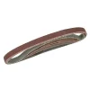 Lot de 5 bandes abrasives 13 x 457 mm - Grain 40, 60, 2 x 80 et 120mm - Réf. 910232