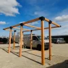 Poteau TETRYS Douglas lamellé collé 120 x 120mm