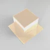 Support de poteau SUNDIY Beige sable RAL 1002 - Série 90mm